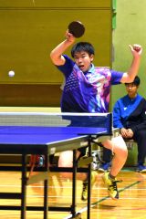 男子個人戦シングルス　小倉瑠偉（足寄）