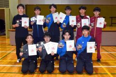 男子個人戦上位入賞者