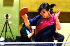 女子学校対抗　佐々木彩歌（帯南商）
