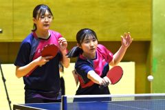 女子学校対抗　兼子胡桃・小原瑚子組（帯南商）