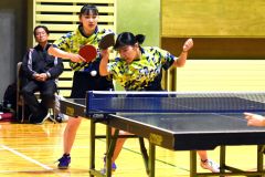女子学校対抗　熊谷美優・岡田結菜組（帯大谷）
