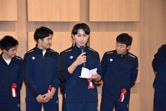 とかち帯広リトルシニア卒団式
