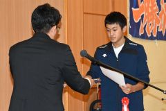 とかち帯広リトルシニア卒団式