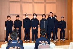 とかち帯広リトルシニア卒団式