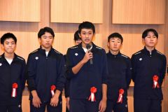 とかち帯広リトルシニア卒団式