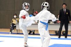 組手・小学６年女子
