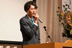 青年の主張大会で最優秀賞に輝いた沖元さん