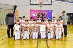 女子優勝の帯広啓西