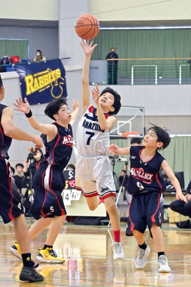 【写真】花園が２年ぶりＶ　女子は啓西が３連覇　ミニバスケ道大会十勝地区予選