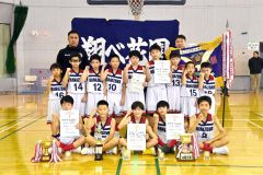 男子優勝の帯広花園