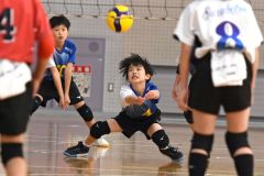混合の部決勝　稲田ＪＶＣ―更別ＪＶＣ
