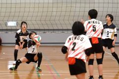 女子の部決勝　Ｒ・Ｙスパークス―下音更ウィングス
