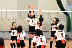 女子の部決勝　Ｒ・Ｙスパークス―下音更ウィングス