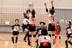女子の部決勝　Ｒ・Ｙスパークス―下音更ウィングス