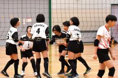 女子の部決勝　稲Ｒ・Ｙスパークス―下音更ウィングス