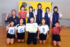 混合の部準優勝の更別ＪＶＣ