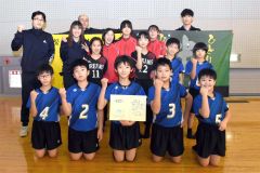混合の部４位　芽室小