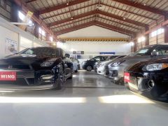 ２０１４年に移転オープンしたＷＩＮＧの屋内展示場