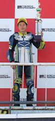 ＣＢＲ２５０Ｒ　Ｄｒｅａｍ　Ｃｕｐで凖優勝を遂げシリーズ３位となった日下統斗