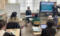高木士幌町長が初めて教壇に　中士幌小　児童が町に意見提出へ 3