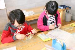 神田日勝記念美術館でアートキッズ　鹿追 2