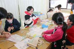 神田日勝記念美術館でアートキッズ　鹿追 3
