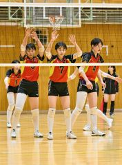 帯南商連覇　男子は帯三条　バレーボール大森杯高校大会 3