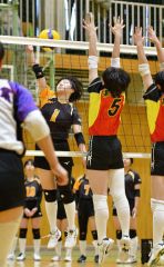 帯南商連覇　男子は帯三条　バレーボール大森杯高校大会 6
