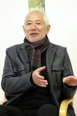 十勝ロケの思い出を語る中原さん（平栗玲香通信員撮影）