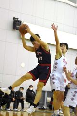 男子決勝リーグ　白樺学園―帯大谷