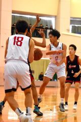 男子決勝リーグ　白樺学園―帯大谷