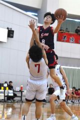 男子決勝リーグ　白樺学園―帯大谷