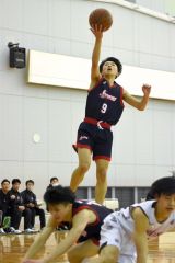 男子決勝リーグ　白樺学園―帯大谷
