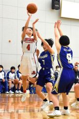 女子決勝リーグ　帯大谷―帯南商