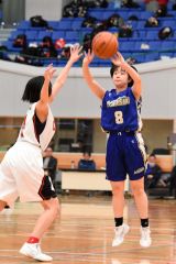 女子決勝リーグ　帯大谷―帯南商