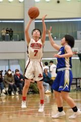 女子決勝リーグ　帯大谷―帯南商