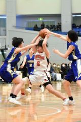 女子決勝リーグ　帯大谷―帯南商