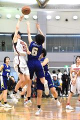 女子決勝リーグ　帯大谷―帯南商
