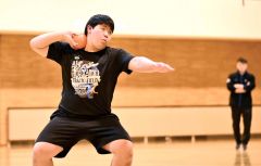 陸別中学校　朝倉春希さん　陸上競技砲丸投げ 11
