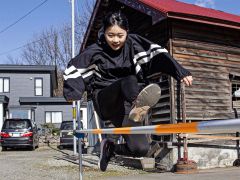 【新年号・大樹】「全道でメダルを」　陸上に励む柚原光莉さん、杏梨さん姉妹　大樹 6