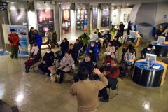 流れ星の観測楽しむ　ふたご座観望会　銀河の森天文台　陸別 2
