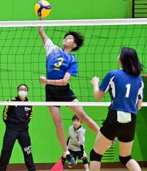 帯広ＪＪＢがＡブロックＶ　石井杯帯広市小学バレーボール 10