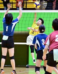 帯広ＪＪＢがＡブロックＶ　石井杯帯広市小学バレーボール 2