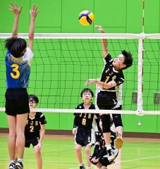 帯広ＪＪＢがＡブロックＶ　石井杯帯広市小学バレーボール 7