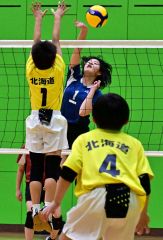 帯広ＪＪＢがＡブロックＶ　石井杯帯広市小学バレーボール 9