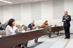 自衛隊協力本部長が防衛講話　帯広 2