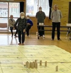 モルックを楽しむ体験会の参加者