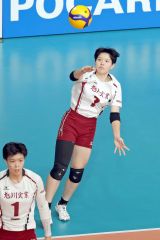 春高バレー女子の旭実4強入り準決勝へ、札幌山の手は16強 3