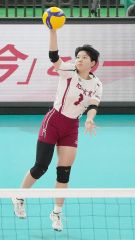 足立らの旭川実女子３位、春高バレー準決勝 7