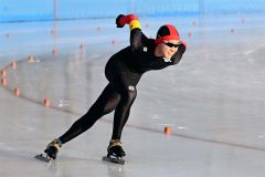 【男子１０００メートル】１分２１秒１６のタイムで優勝した川岸虎汰朗（帯七）